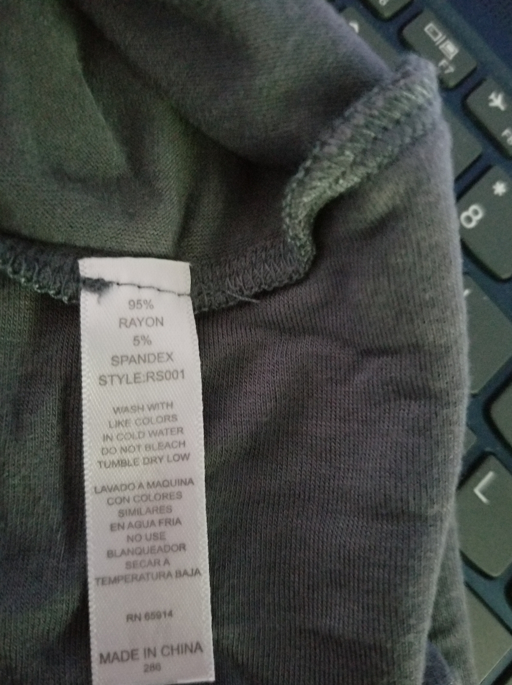 Sofra Charcoal Maxi Skirt - Picture 3 of 3